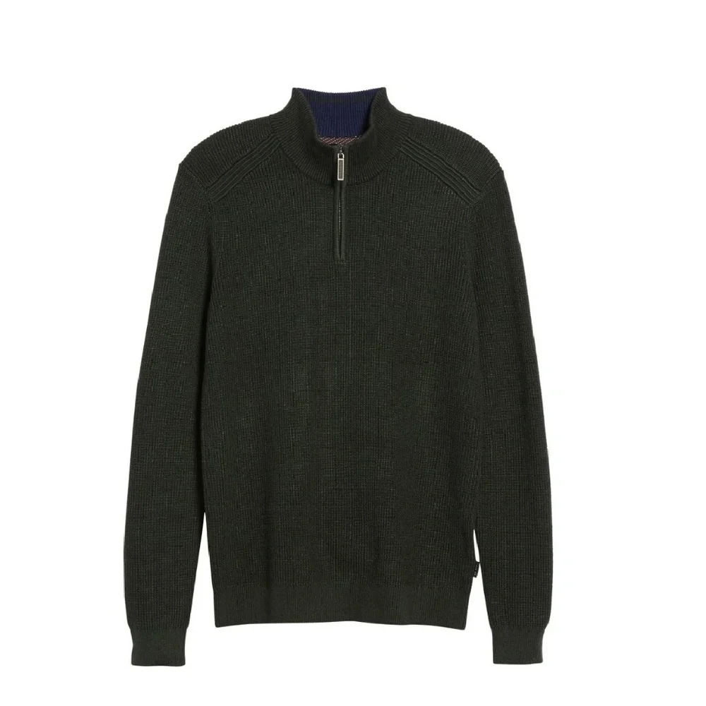 London Stach Quarter Zip Sweater